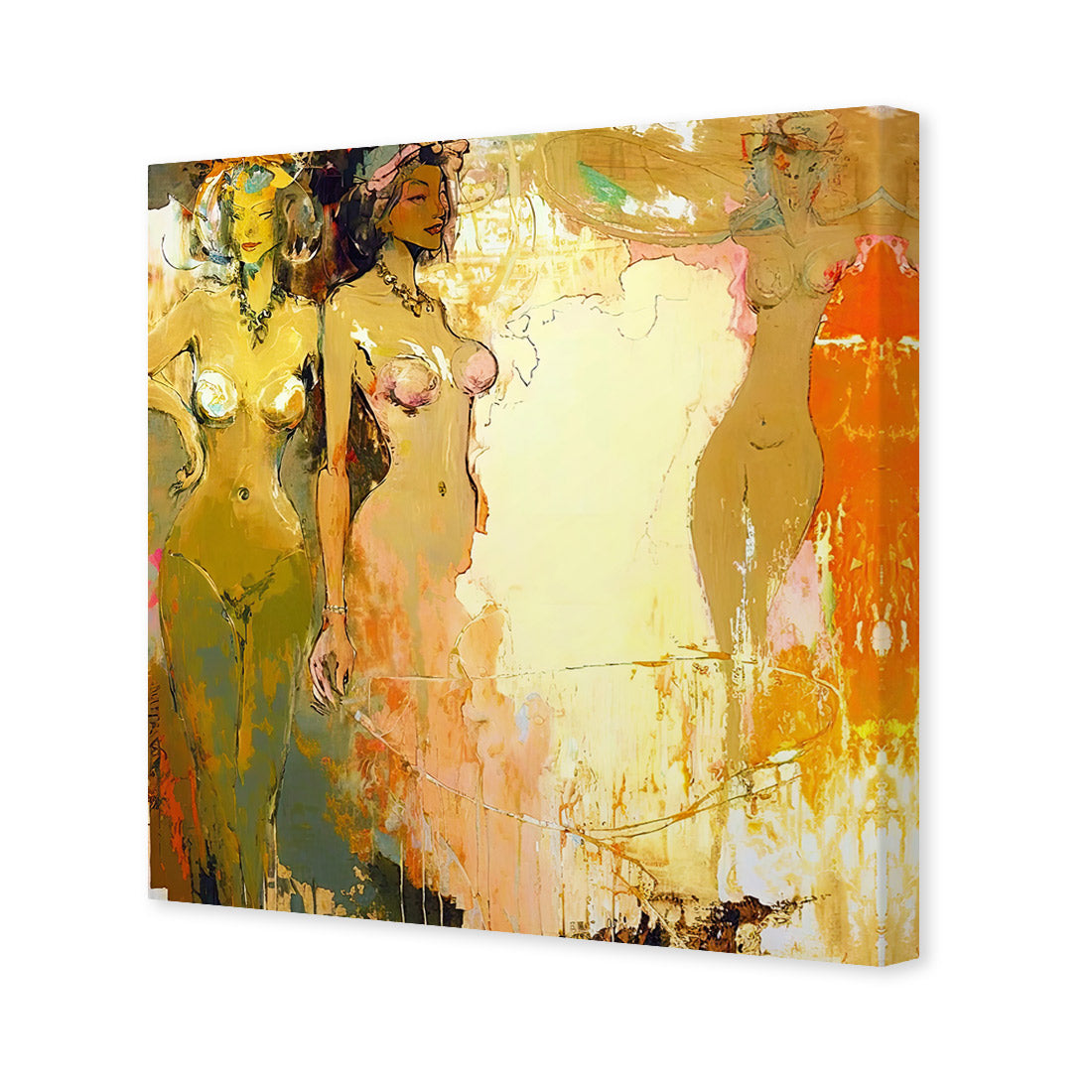 Showgirls II | Classic Canvas | No Frame | Stretched Canvas