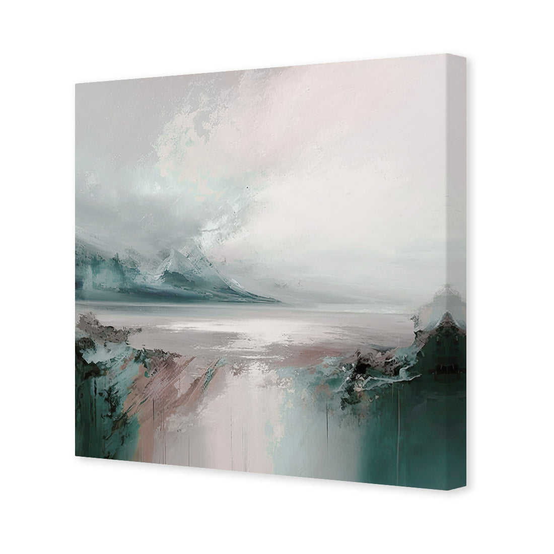 Rosy Chill | Classic Canvas | No Frame | Stretched Canvas