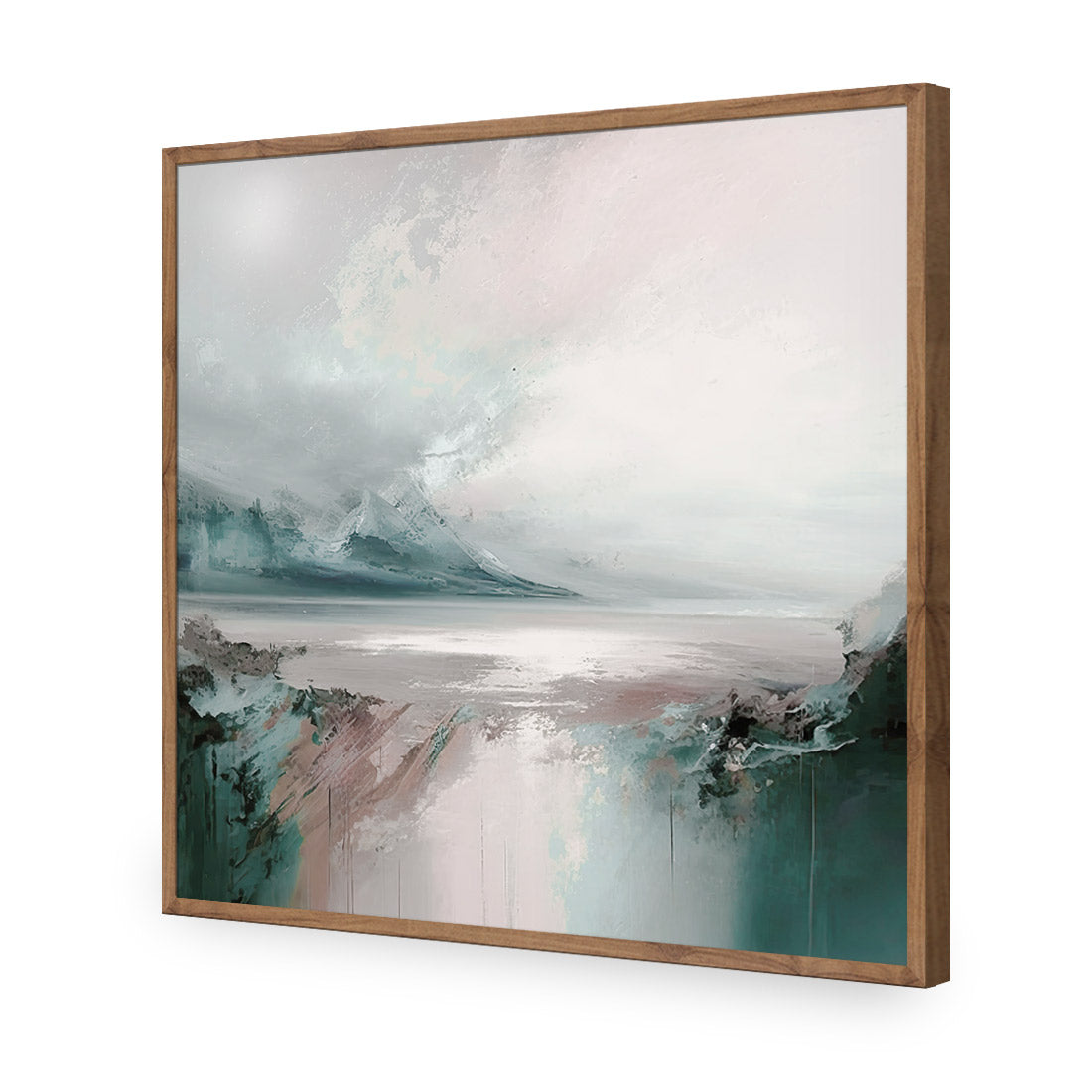 Rosy Chill | Classic Acrylic | Flat Frame No Border | Natural