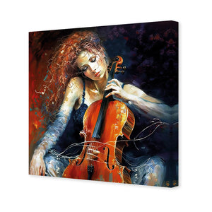 Singing Strings | Classic Canvas | No Frame | Stretched Canvas