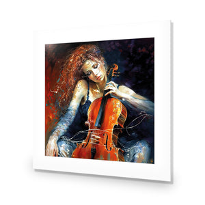 Singing Strings | Classic Acrylic | No Frame With Border