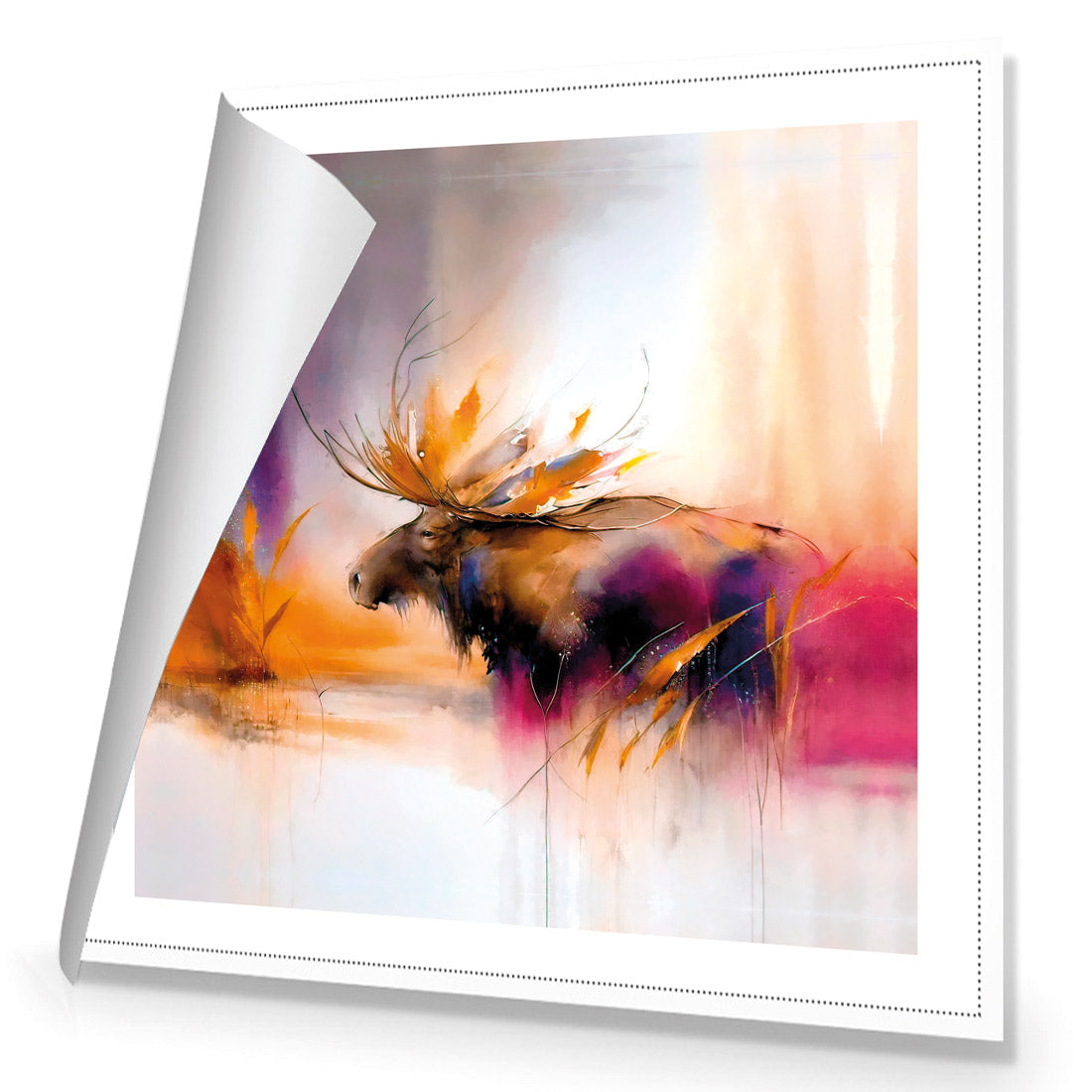 Sunset Moose I