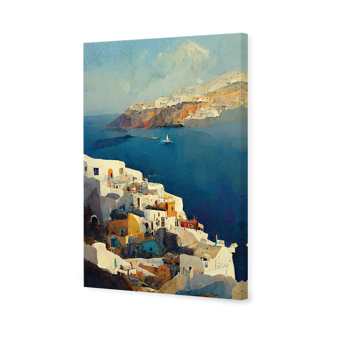 Santorini Coastline