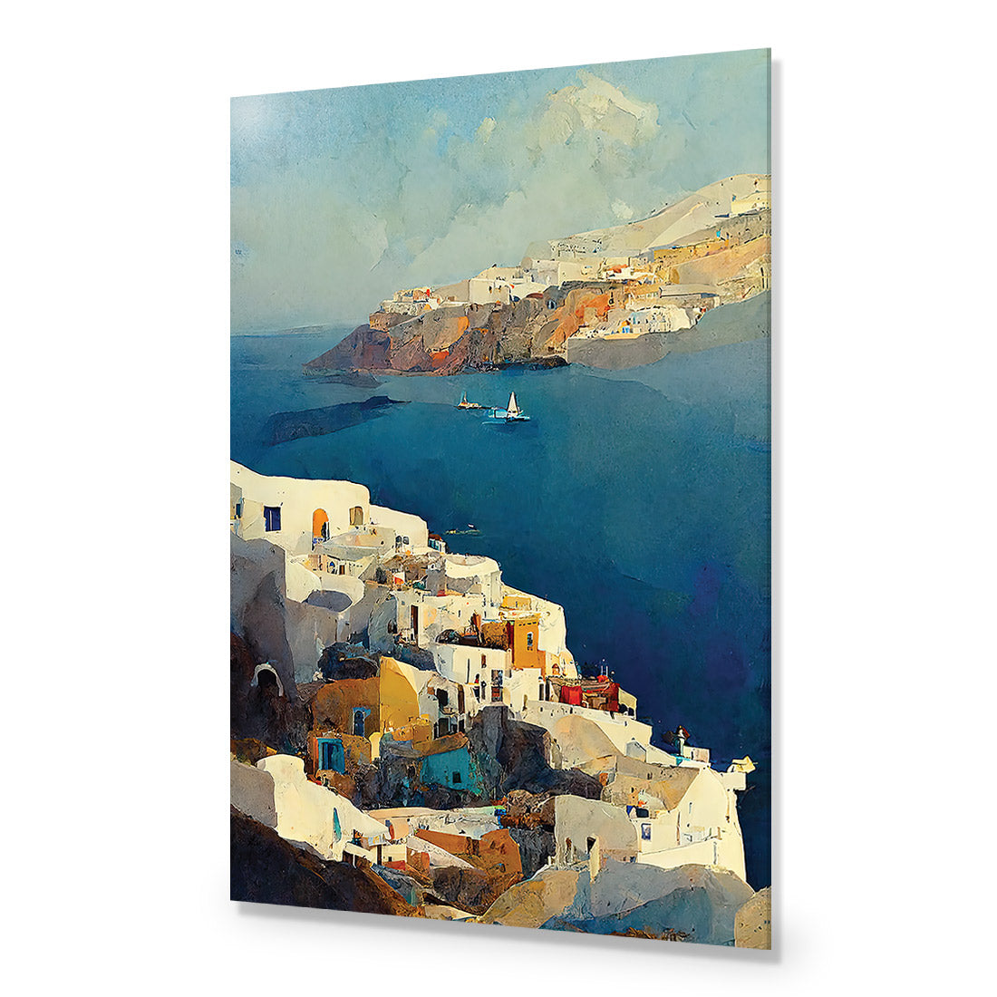 Santorini Coastline