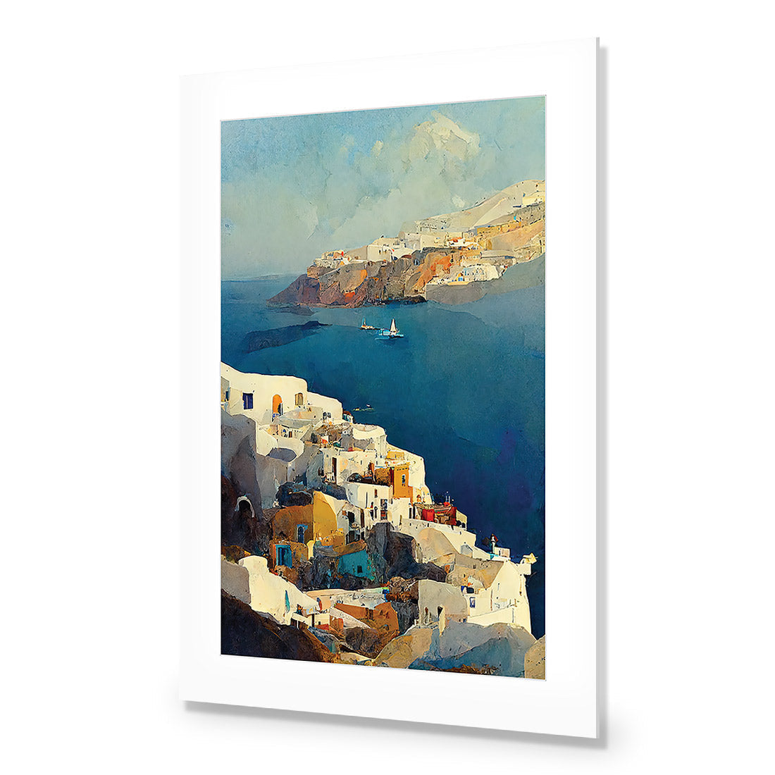 Santorini Coastline