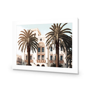 Palace Palms | Classic Acrylic | No Frame With Border