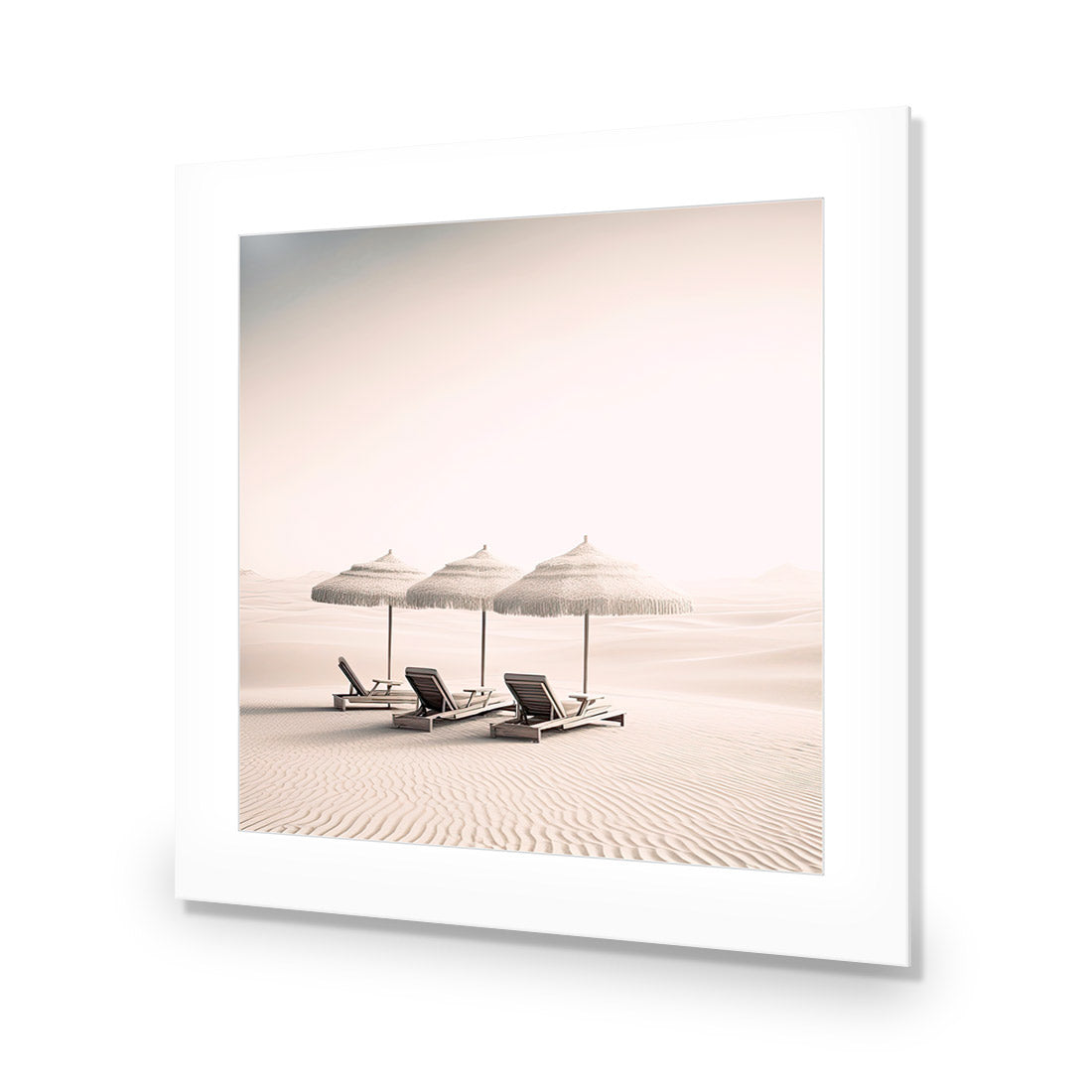 Sand Dunes | Classic Acrylic | No Frame With Border