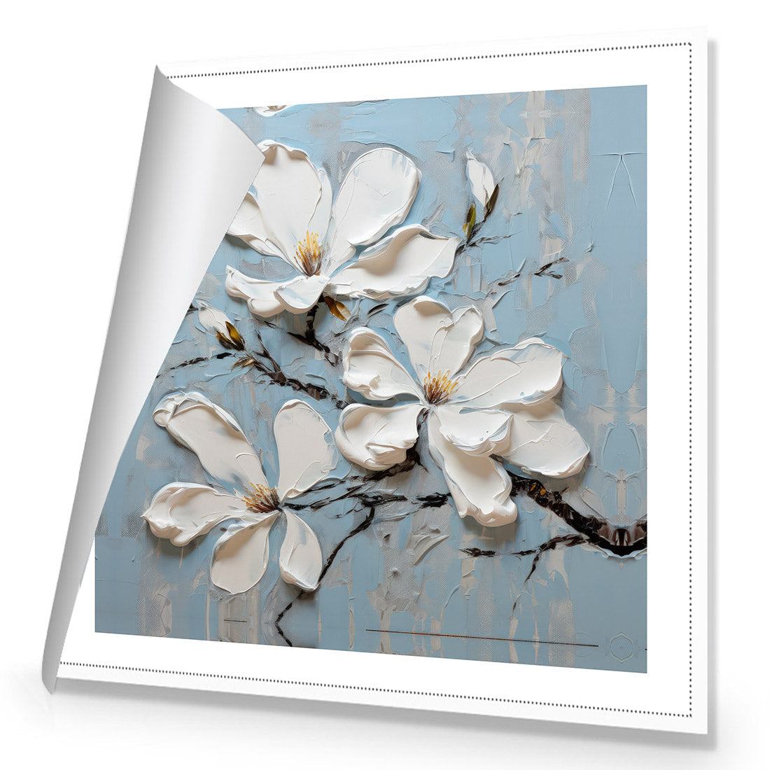 Magnolia on Blue I