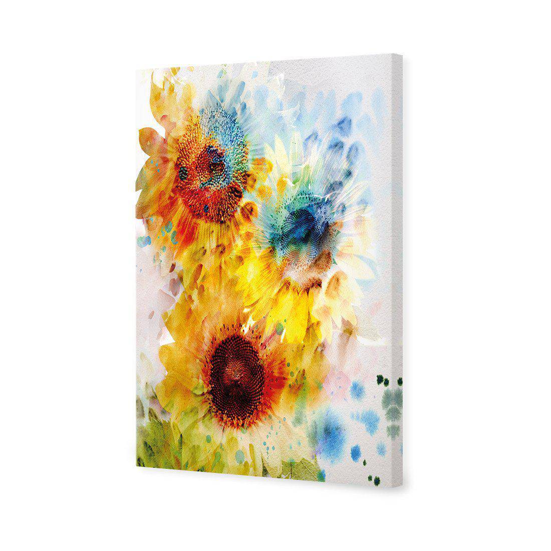 A Blur Of Flowers | Standard Canvas | No Frame | Stretched Canvas