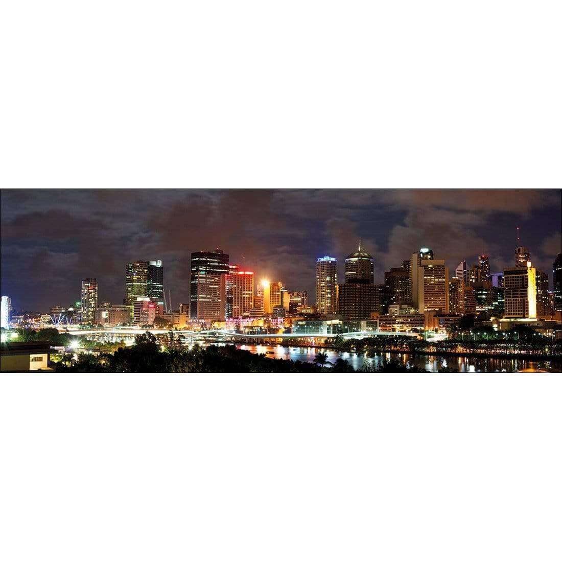 A Cloudy Brisbane (long) - Wall Art Designs - 495_AL_H WAD_AP - 030 - EDG_90x30_S - 2538 - NAT