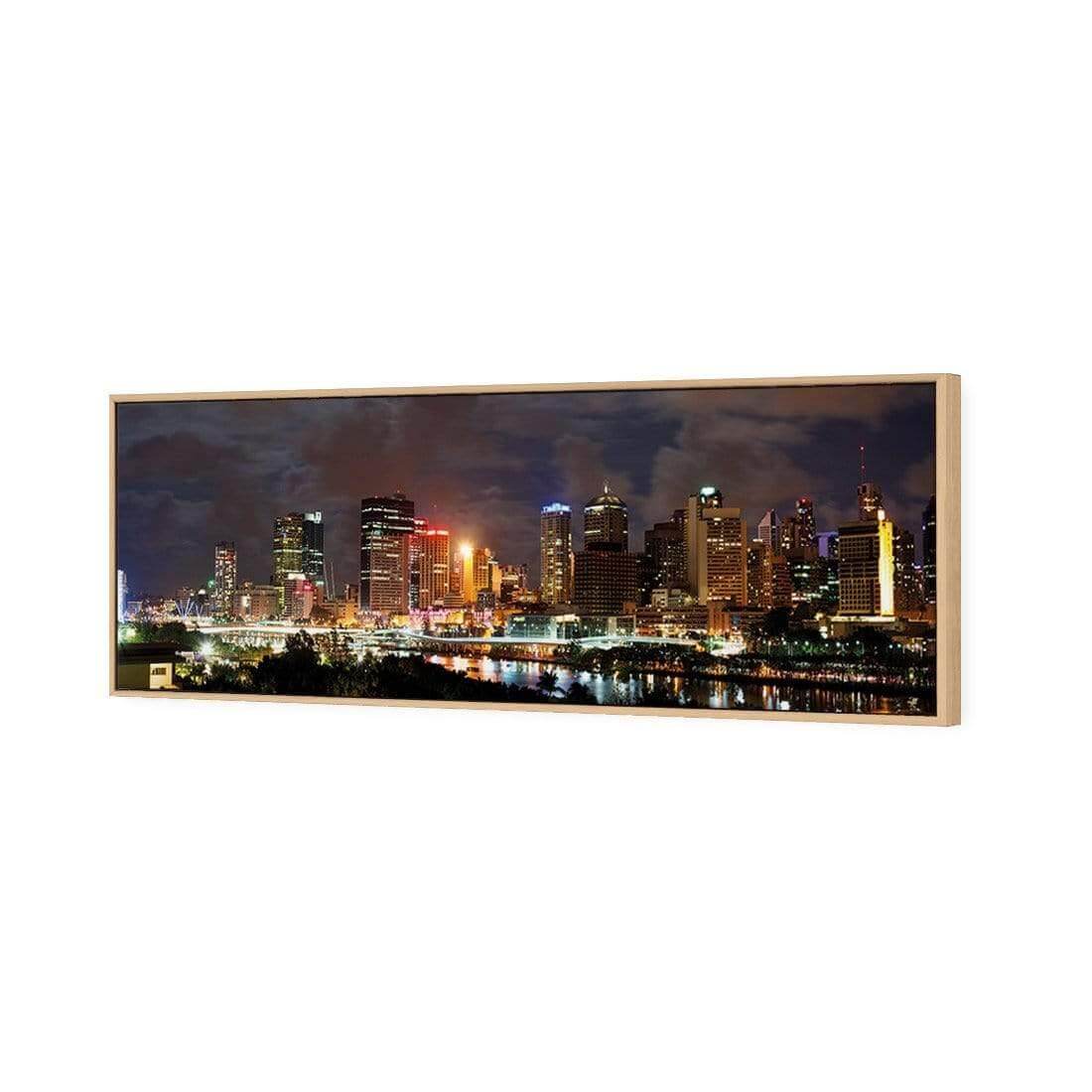 A Cloudy Brisbane (long) - Wall Art Designs - 495_AL_H WAD_CP - MPY - 260 - M - S - S_60x20_S - 1550 - OAK