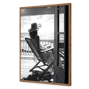A Perfect Day | Classic Acrylic | Flat Frame No Border | Natural