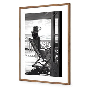 A Perfect Day | Classic Acrylic | Flat Frame With Border | Natural