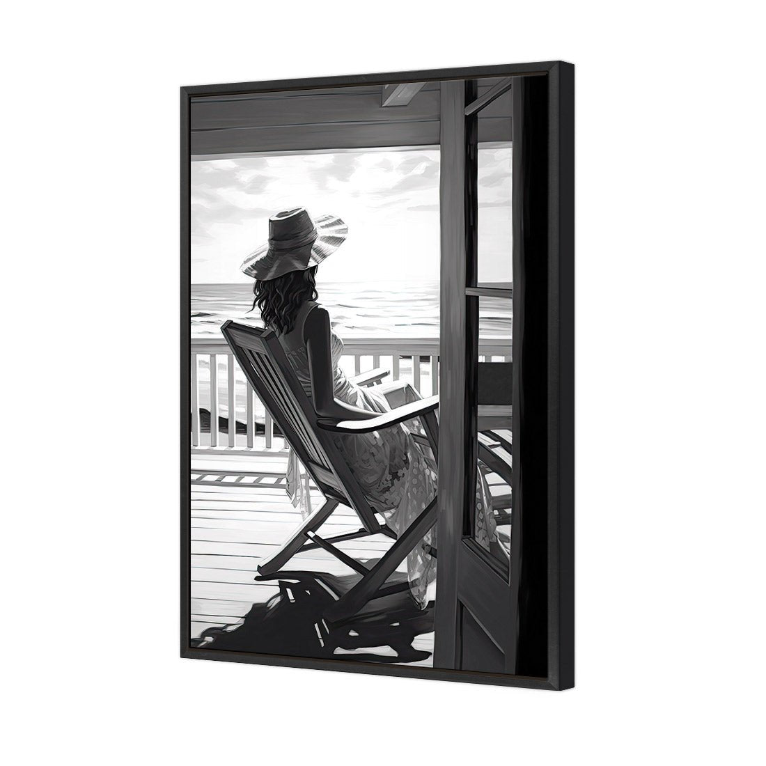 A Perfect Day | Classic Canvas | Floating Frame | Black