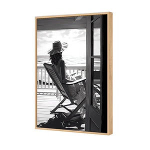 A Perfect Day | Classic Canvas | Floating Frame | Oak