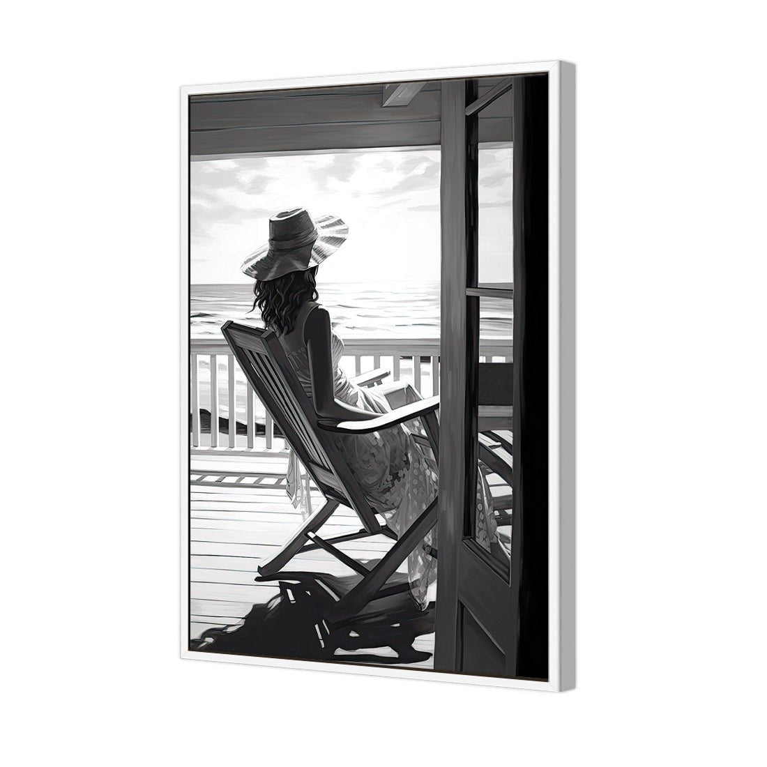 A Perfect Day | Classic Canvas | Floating Frame | White