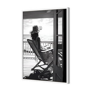 A Perfect Day | Classic Canvas | Floating Frame | White