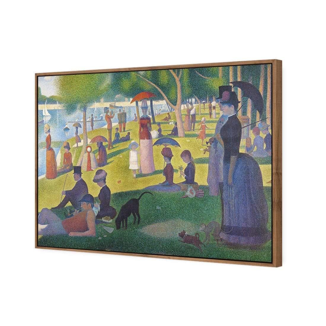 A Sunday on La Grande Jatte by Seurat - Wall Art Designs - 3823_AR_H WAD_CP - MPY - 260 - M - S - S_45x30_NONE