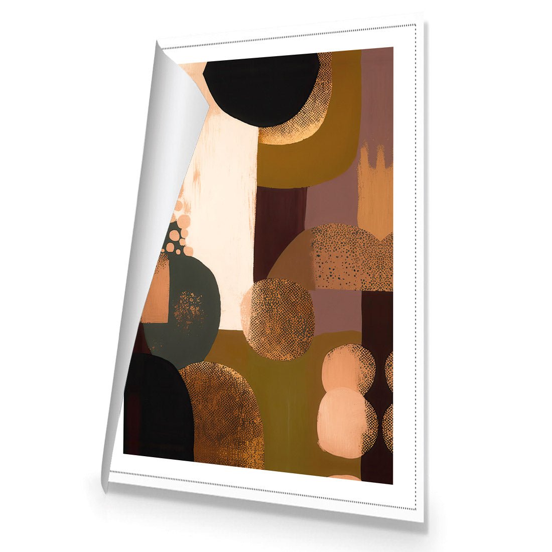 A Touch of Bronze I | Classic Canvas | No Frame | Rolled Canvas