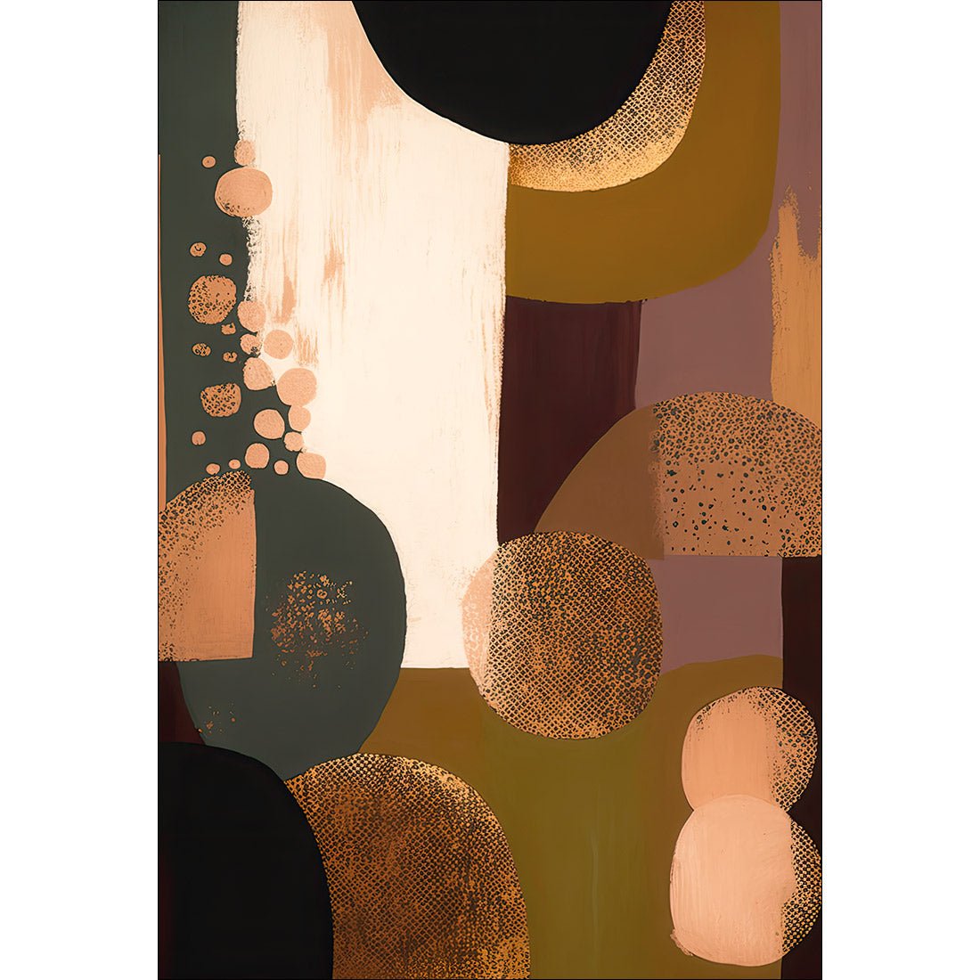 A Touch of Bronze I | Classic Canvas | No Frame | Stretched Canvas