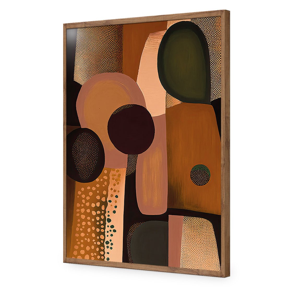 A Touch of Bronze II | Classic Acrylic | Flat Frame No Border | Natural