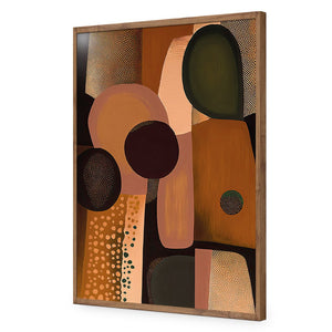 A Touch of Bronze II | Classic Acrylic | Flat Frame No Border | Natural