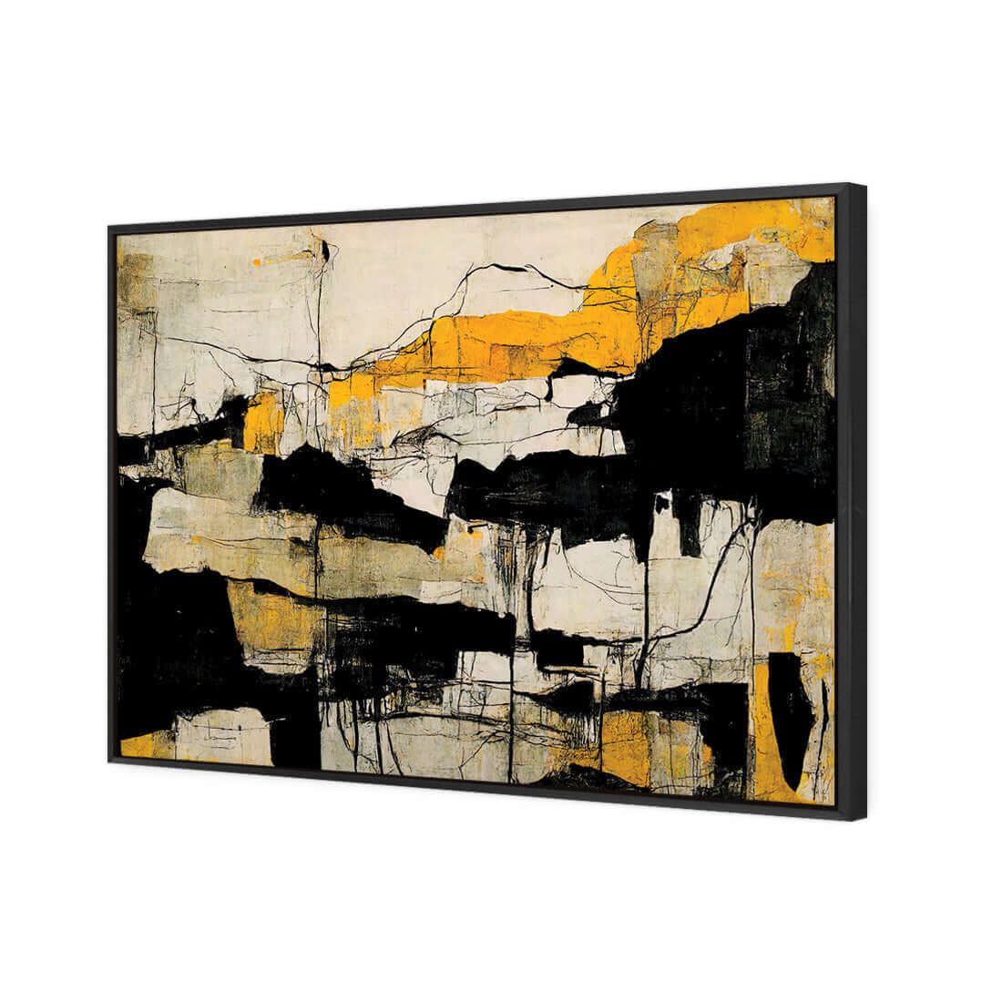 A Touch of Mustard - Wall Art Designs - WH_1008_AR_H WAD_CP - MPY - 260 - M - S - S_45x30_S - 1550 - BLK