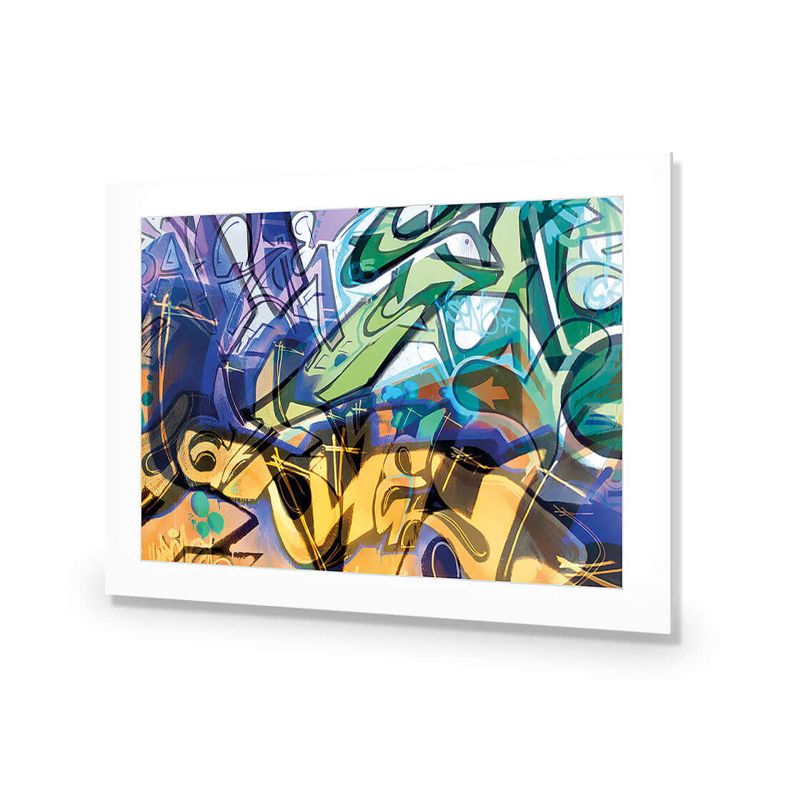 Abandoned Graffiti - Wall Art Designs - 3457_AR_H WAD_AP - 030 - MAT_45x30_NONE