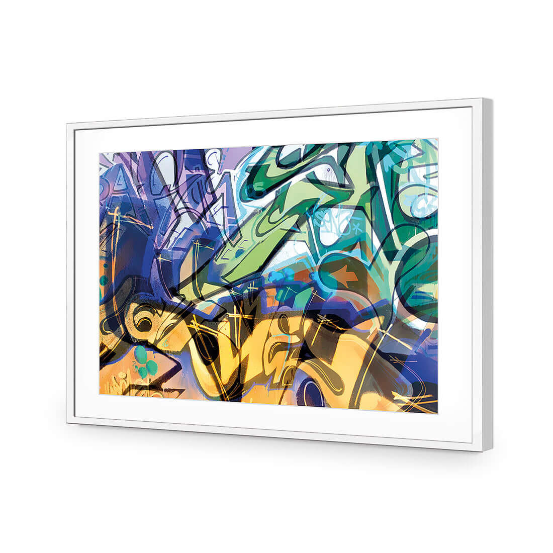 Abandoned Graffiti - Wall Art Designs - 3457_AR_H WAD_AP - 030 - MAT_45x30_S - 2538 - WHT