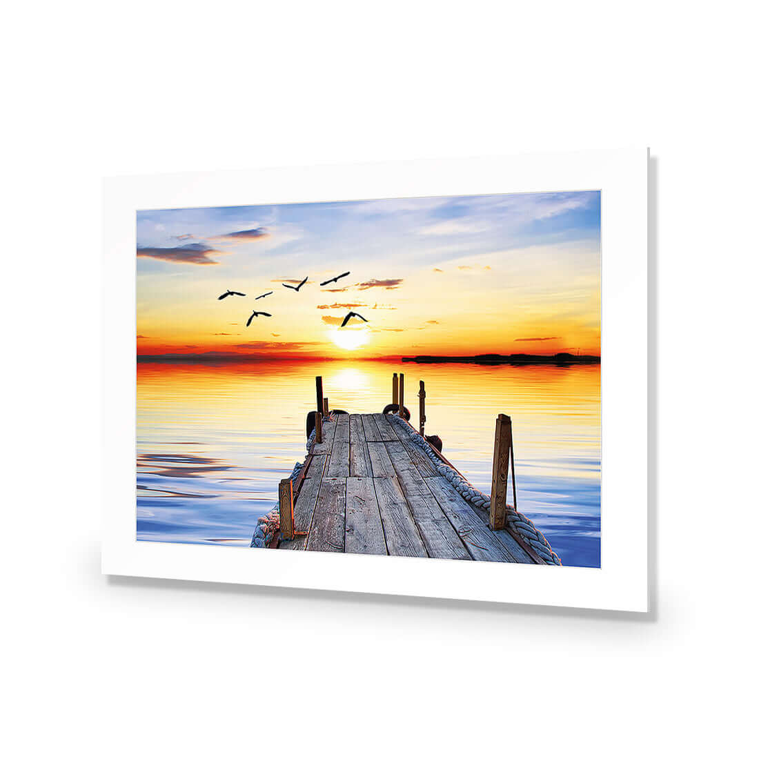 Abandoned Jetty - Wall Art Designs - 732_AR_H WAD_AP - 030 - MAT_45x30_NONE