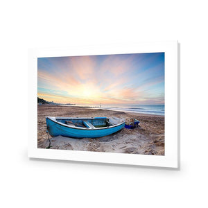 Abandoned Row Boat | Standard Acrylic | No Frame With Border