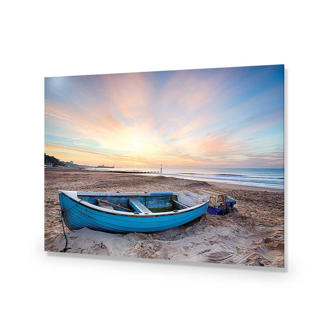 Abandoned Row Boat Acrylic Glass Art - Wall Art Designs - 2207_AR_H WAD_AP - 030 - EDG_45x30_NONE