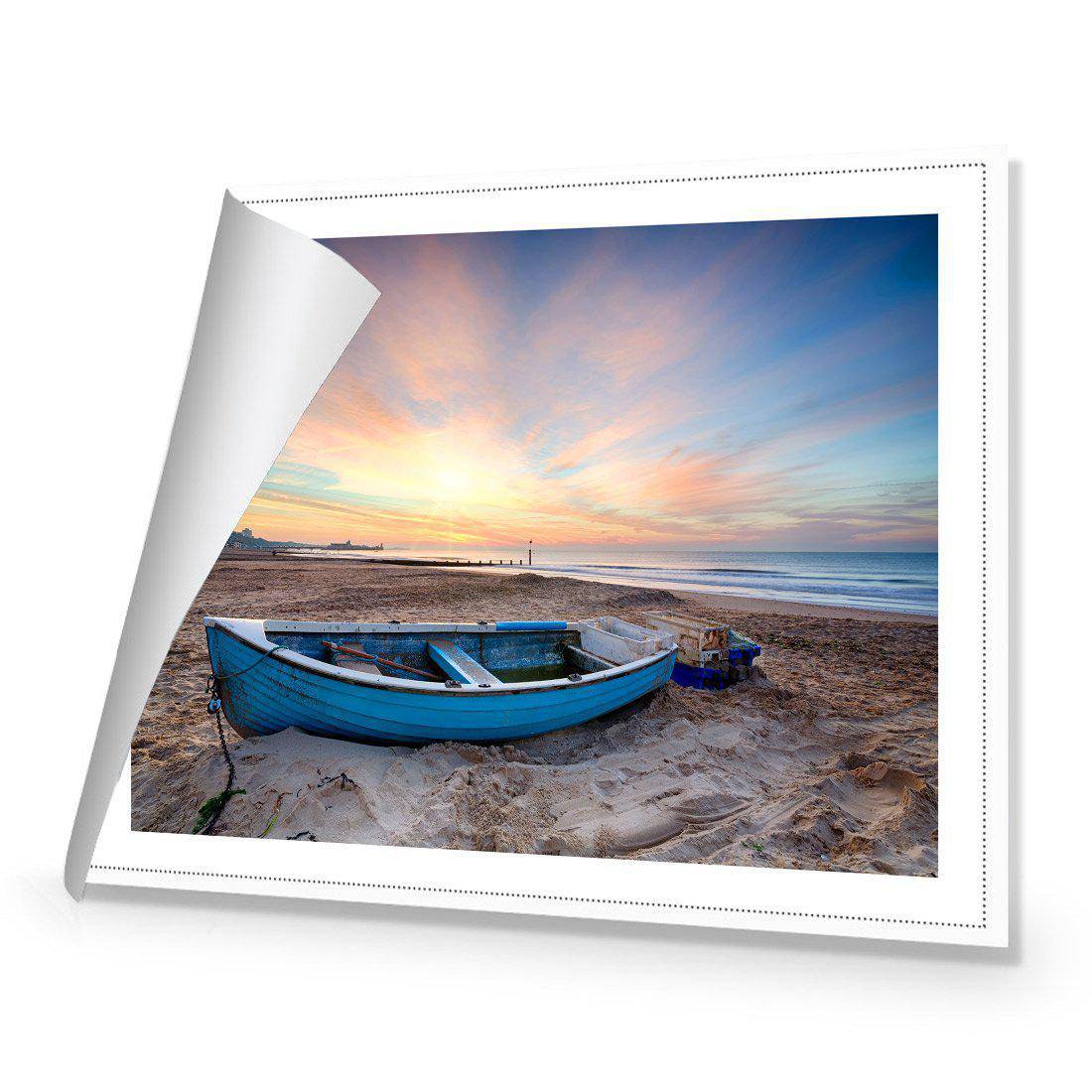 Abandoned Row Boat | Standard Canvas | No Frame | Rolled Canvas