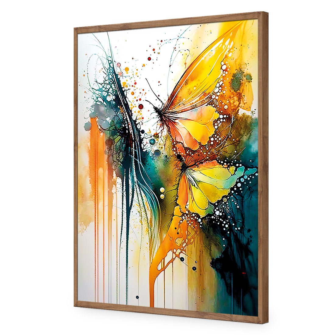 Abstract Butterflies - Wall Art Designs - WB_100600_AR_V CAF_AP - 030 - EDG_45x30_S - 2538 - NAT