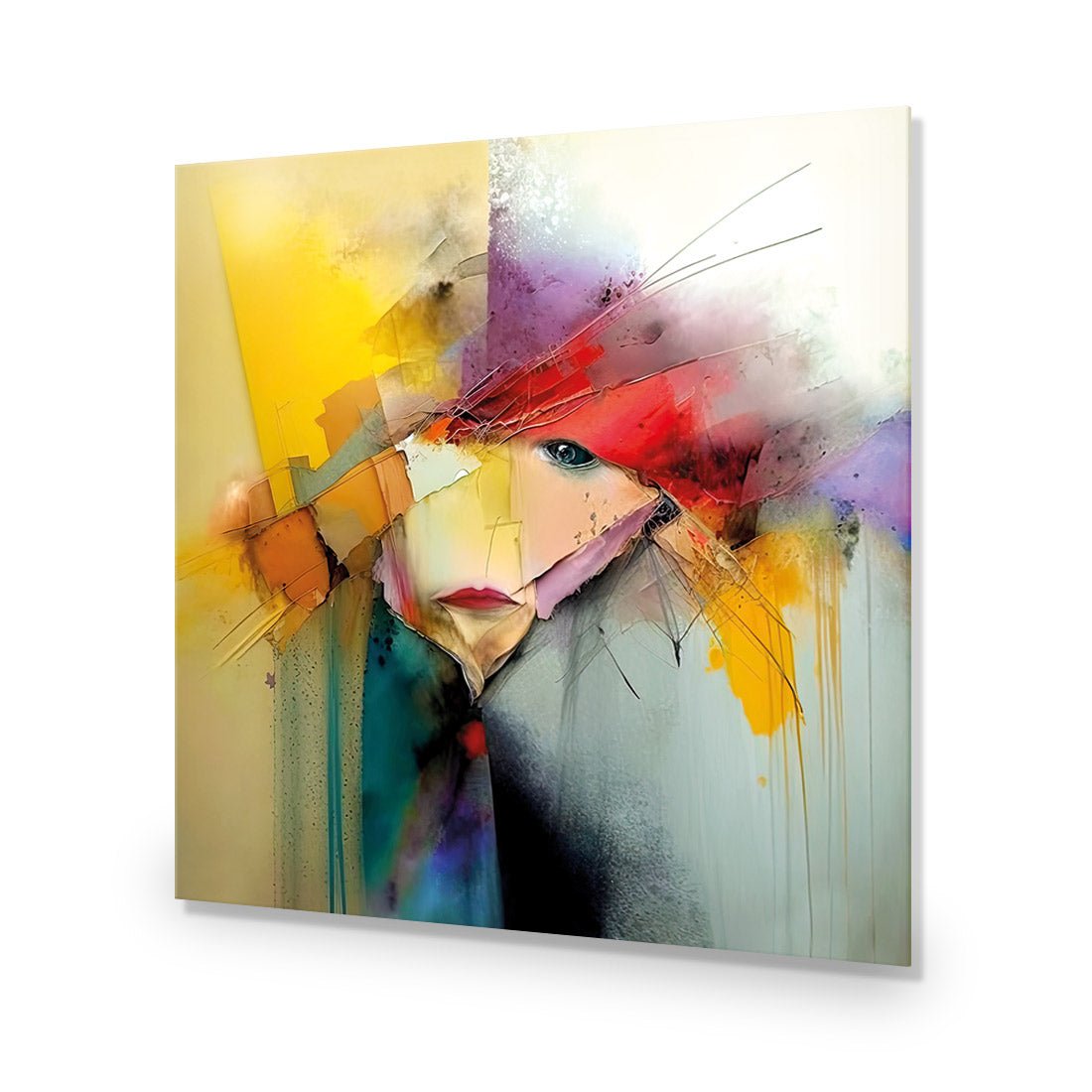 Abstract Emoji I - Wall Art Designs - WB_100905_AS_Q CAF_AP - 030 - EDG_37x37_NONE