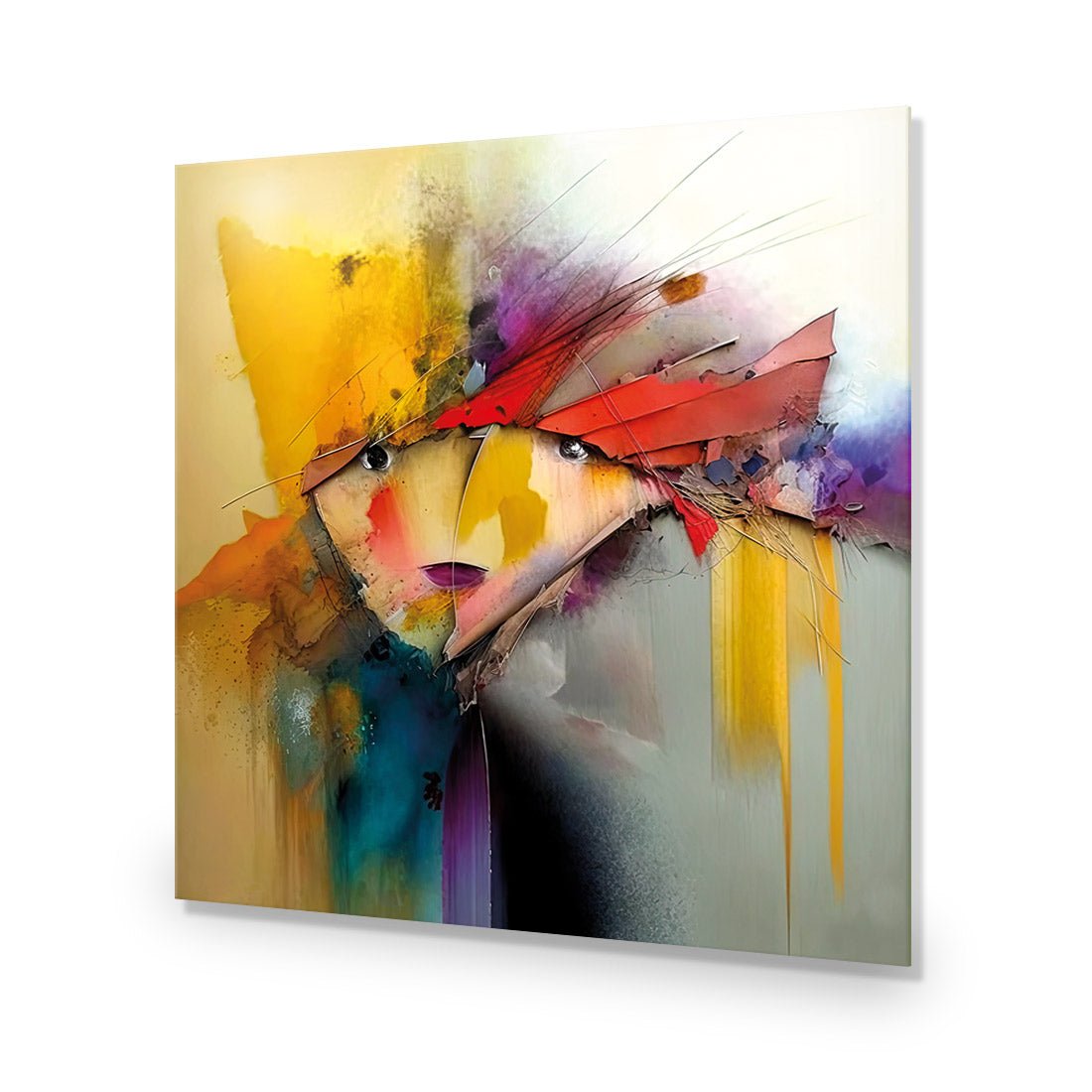 Abstract Emoji II - Wall Art Designs - WB_100913_AS_Q CAF_AP - 030 - EDG_37x37_NONE