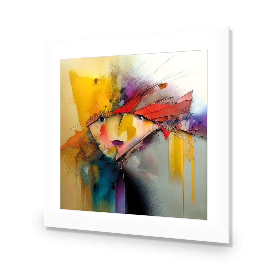 Abstract Emoji II - Wall Art Designs - WB_100913_AS_Q CAF_AP - 030 - MAT_37x37_NONE