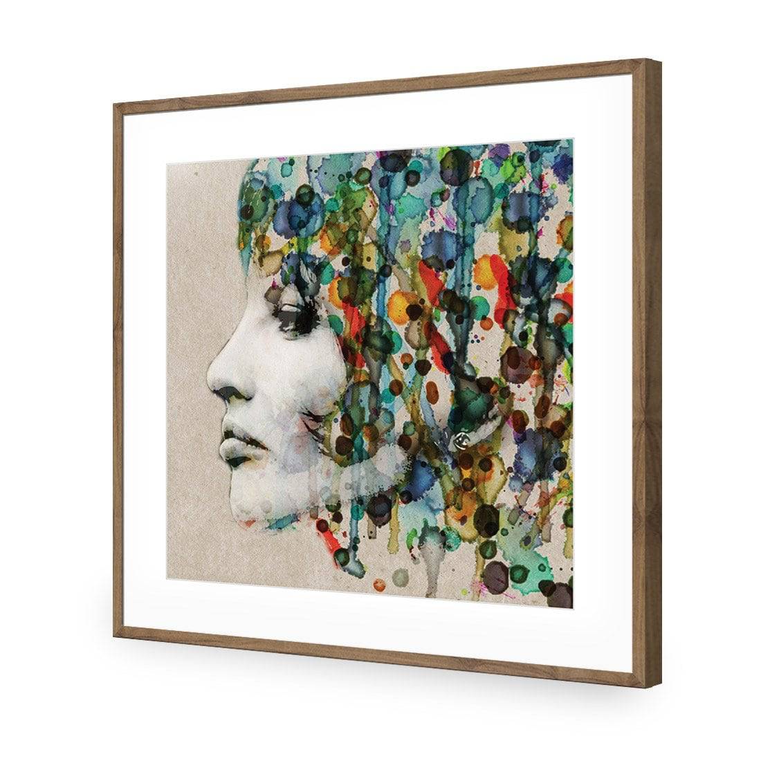 Abstract Hair, Square Acrylic Glass Art - Wall Art Designs - 1475_AS_Q WAD_AP - 030 - MAT_37x37_S - 2538 - NAT