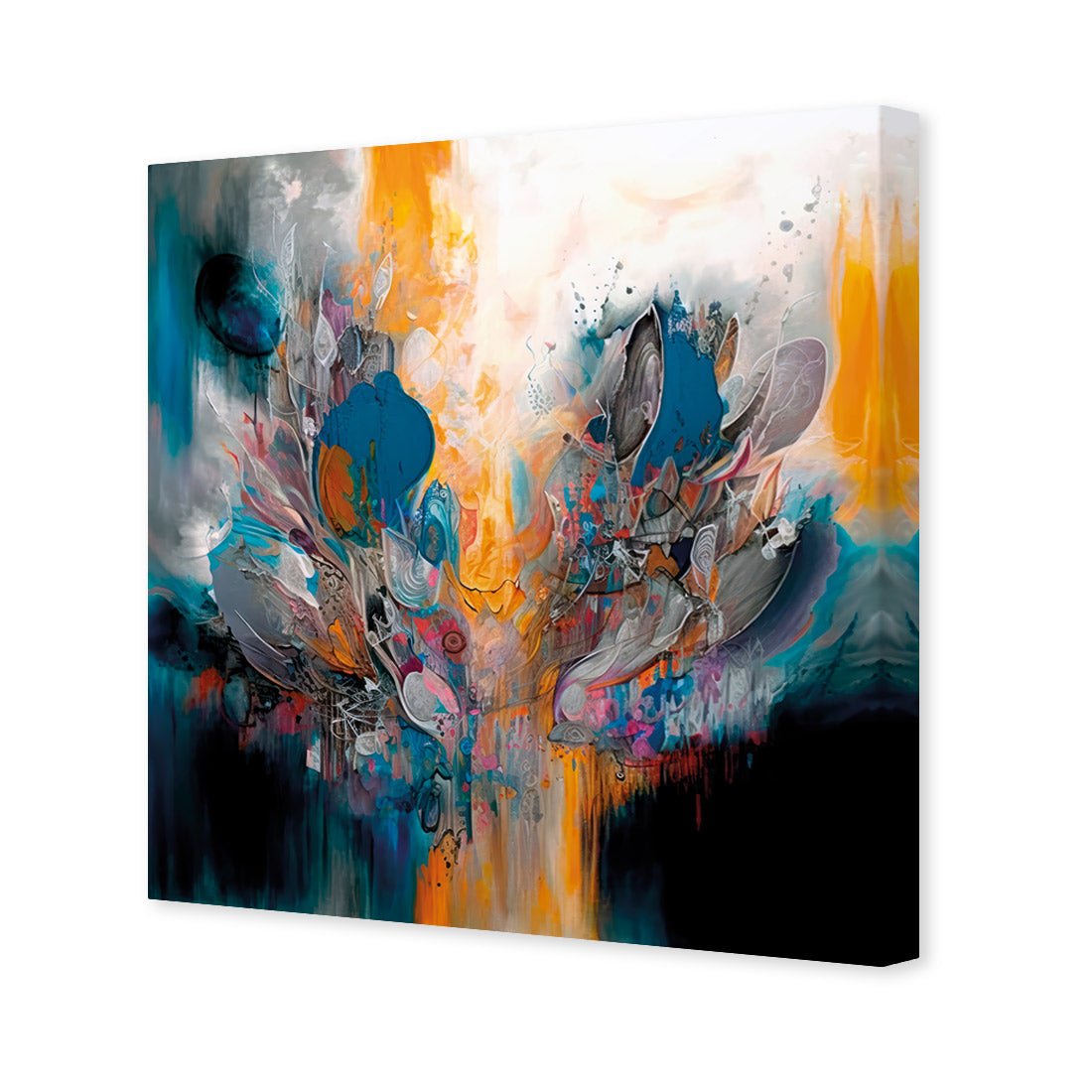 Abstract Lotus | Wall Art Designs