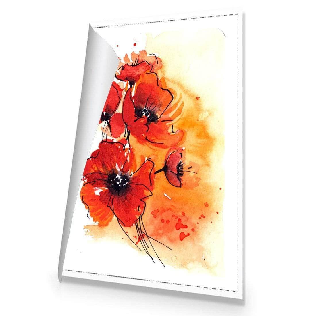 Abstract Poppies - Wall Art Designs - 1224_AR_V WAD_CP - MPY - 260 - M - R_45x30_NONE