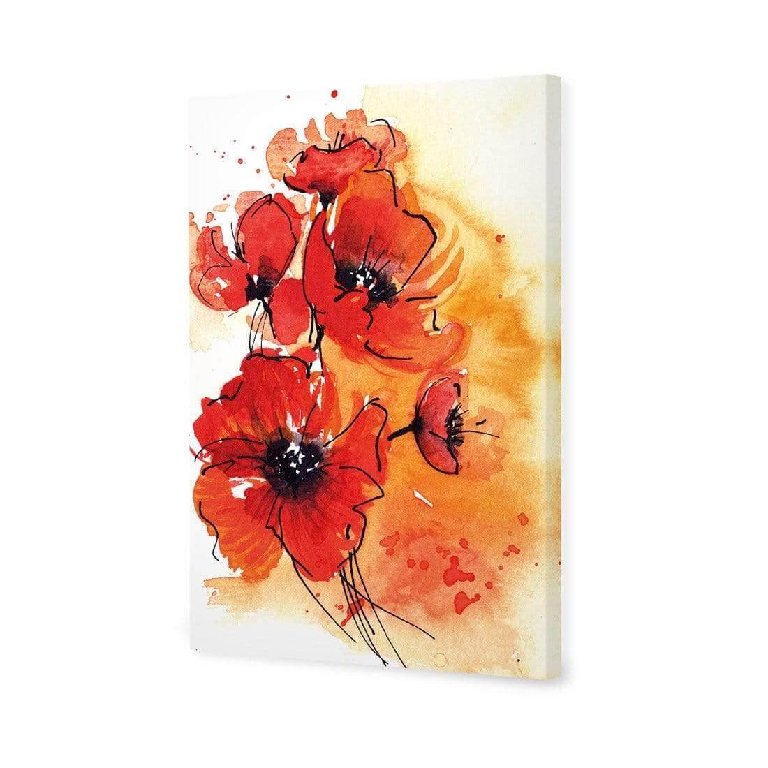 Abstract Poppies - Wall Art Designs - 1224_AR_V WAD_CP - MPY - 260 - M - S - S_45x30_NONE