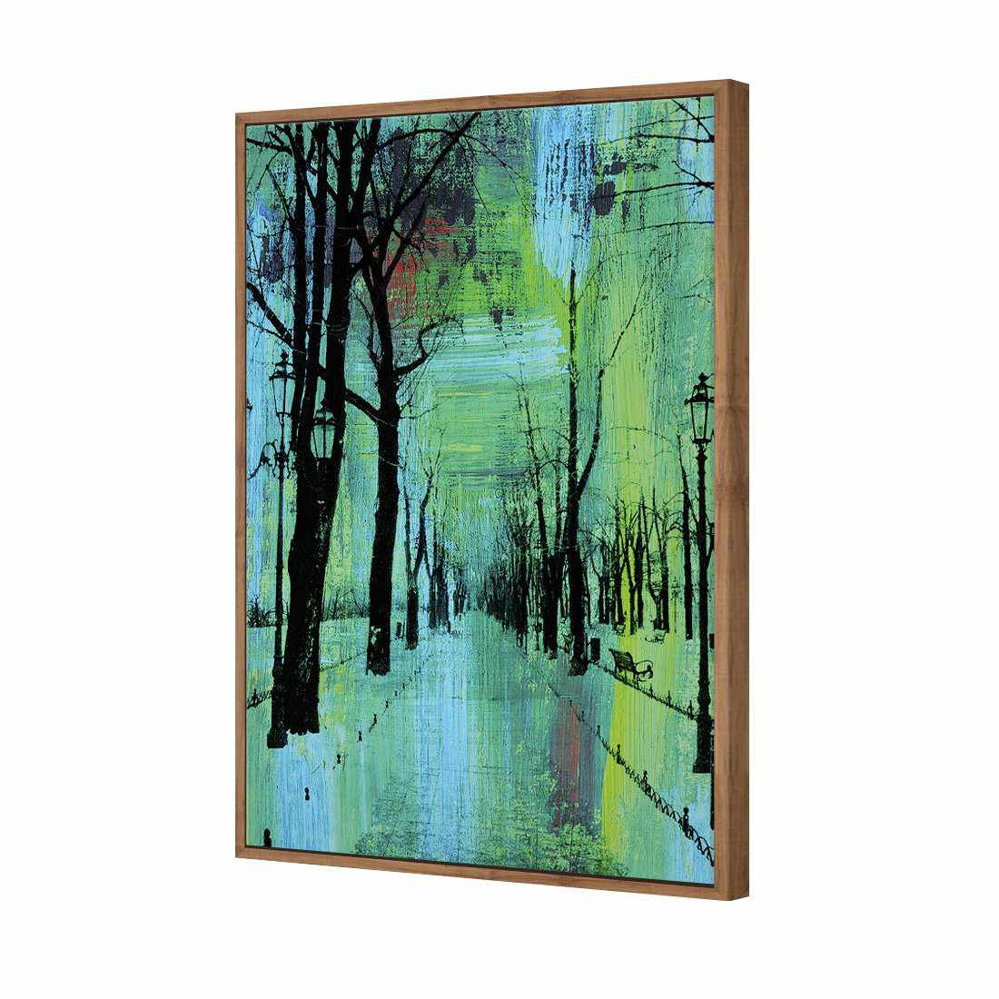 Abstract Road | Standard Canvas | Floating Frame | Natural