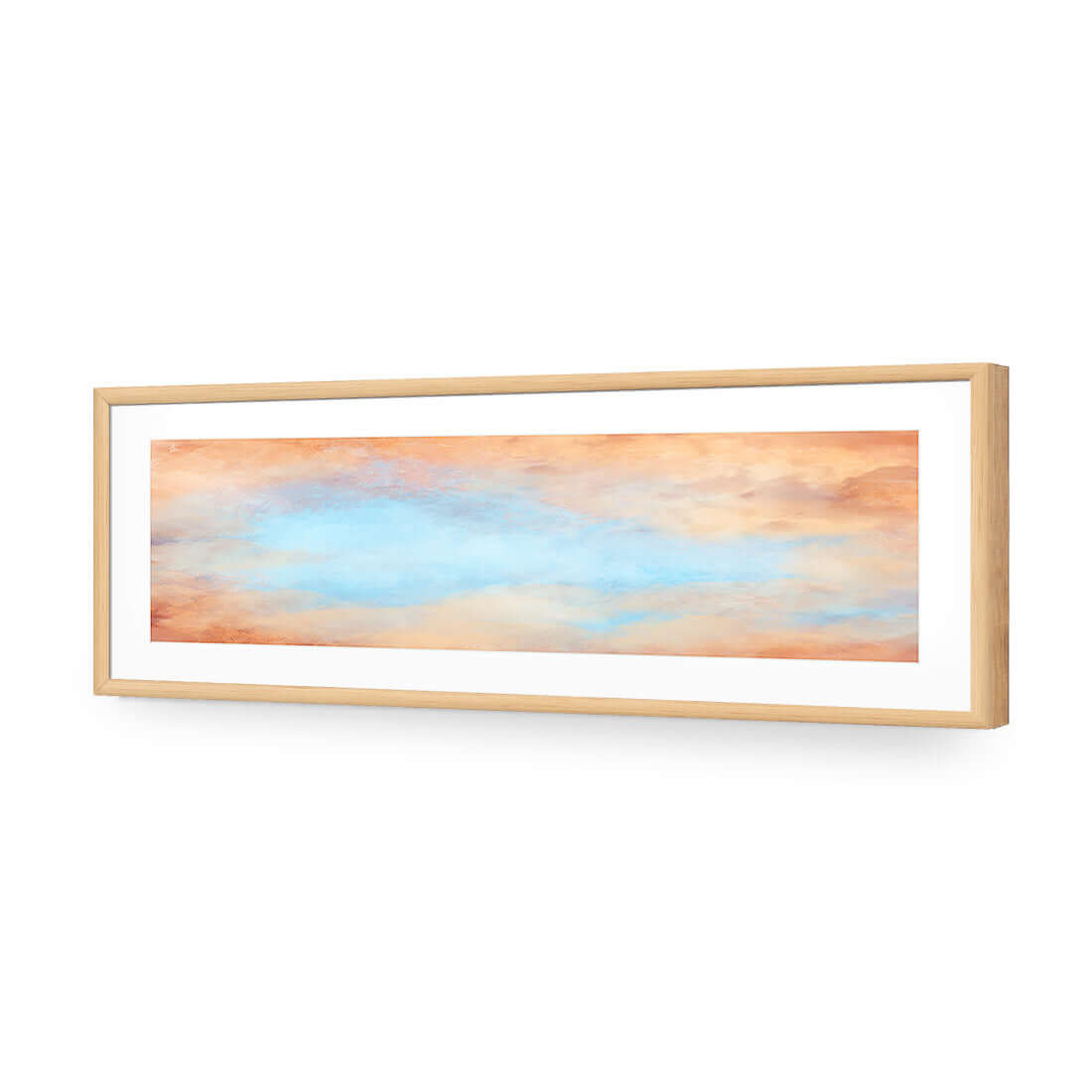 Abstract Sky (long) - Wall Art Designs - 702_AL_H WAD_AP - 030 - MAT_90x30_S - 2538 - OAK