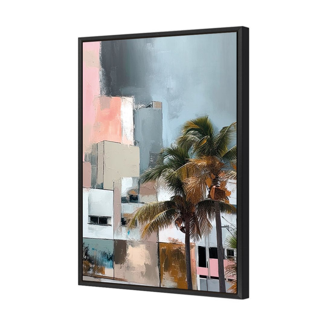 Abstract Skyline I - Wall Art Designs - WH_1164_AR_V CAF_CP - MPY - 260 - M - S - S_45x30_S - 1550 - BLK