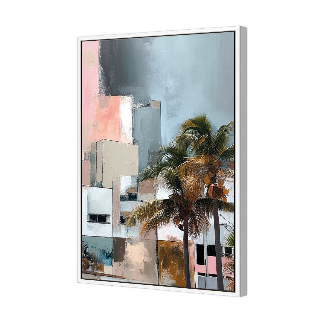 Abstract Skyline I - Wall Art Designs - WH_1164_AR_V CAF_CP - MPY - 260 - M - S - S_45x30_S - 1550 - WHT