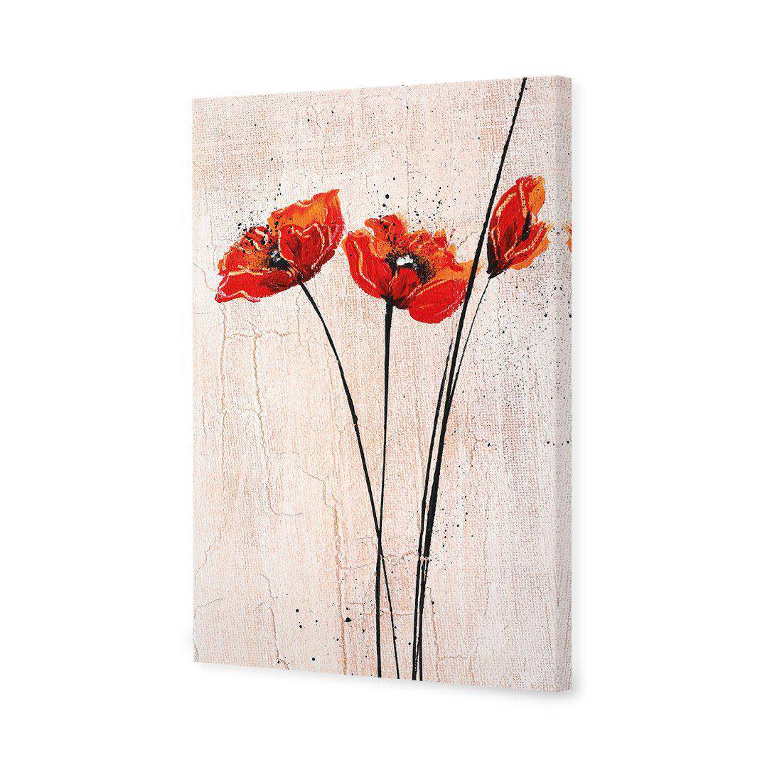 Abstract Tall Poppies Canvas Art - Wall Art Designs - 1226_AR_V WAD_CP - MPY - 260 - M - S - S_45x30_NONE