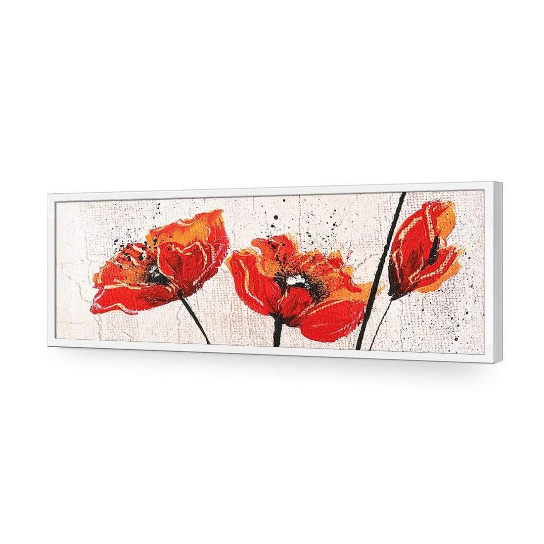 Abstract Tall Poppies (Long) - Wall Art Designs - 1226_AL_H WAD_AP - 030 - EDG_90x30_S - 2538 - WHT