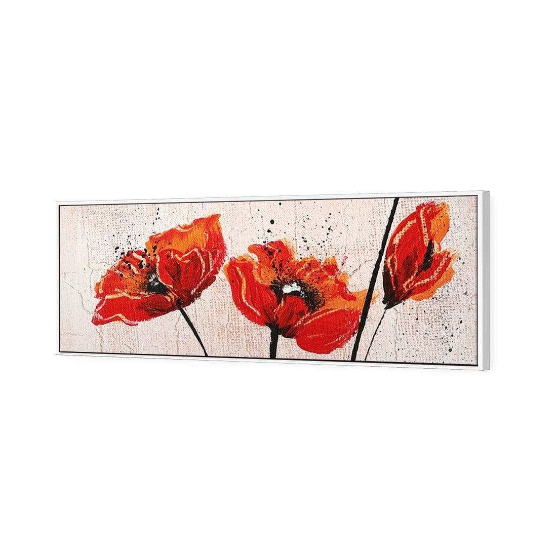 Abstract Tall Poppies (Long) - Wall Art Designs - 1226_AL_H WAD_CP - MPY - 260 - M - S - S_60x20_S - 1550 - WHT