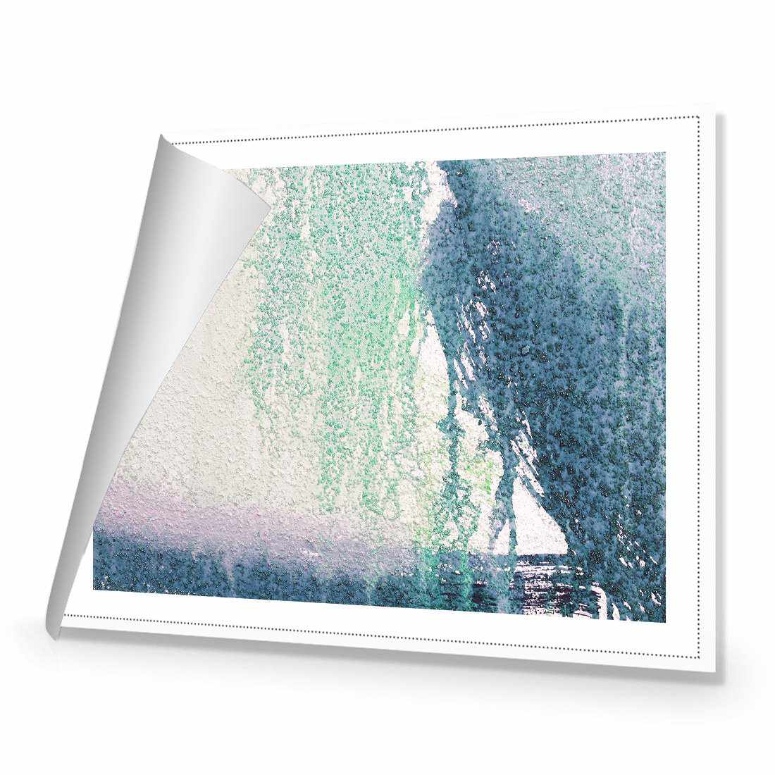 Abstract Waterfall Canvas Art - Wall Art Designs - 597_AR_H WAD_CP - MPY - 260 - M - R_45x30_NONE