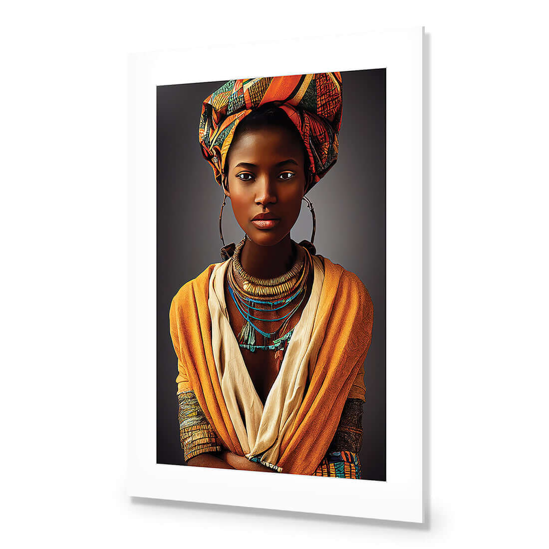 African Girl - Wall Art Designs - WH_1099_AR_V WAD_AP - 030 - MAT_45x30_NONE